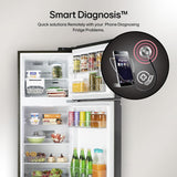 LG 246 L 3 Star Smart Inverter Frost-Free Double Door Refrigerator (, GL-S262SESX, Ebony Sheen, Convertible)