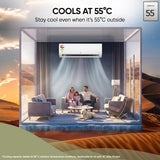 LG 1.5 Ton 3 Star, New star rated, Smart Inverter Split AC (Copper, AI Convertible 6-in-1, Faster Cooling & Energy Saving, Diet Mode+, HD Filter with Anti-Virus Protection,Him Clean, AS-Q18JNXE,White)