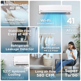 Midea 1.5 Ton 3 Star Inverter Split AC (, SANTIS NEO DLX (Wi-Fi), MAI18SD3R35W0,White)