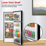LG 251 L, 2 Star, Smart Inverter, Smart Mode, Frost-Free Double Door Refrigerator (GLT2526WWOB, Onyx Black, Multi Air Flow, Express Freeze, Deodorizer, Bigger Size & Better Cooling, 2026 Model)