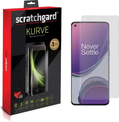 Scratchgard OnePlus 8T MXG 3D TG-Black