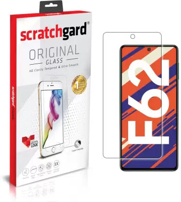 Scratchgard Samsung Galaxy F62 2.5D TG