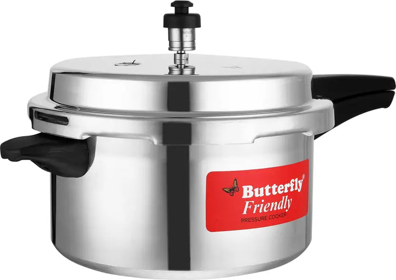Butterfly Aluminium Pressure Cooker 2 L, 3 L, 5 L Outer Lid Pressure Cooker