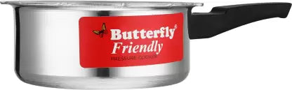 BUTTERFLY FRIENDLY COMBO IB 2,3,5L ALUMINIUM PRESSURE COOKER