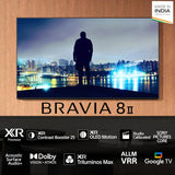 Sony 139 cm (55 inches) BRAVIA 8M2 Series 4K Ultra HD Smart OLED Google TV K-55XR80M2