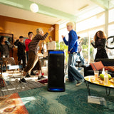 Sony ULT TOWER 9 SRS-ULT900 Wireless Bluetooth Party Speaker with 360° Sound, Party Lights, Massive Bass, 25H Playtime, Karaoke, Touch Panel, Power Bank, TV Sound Booster & Dual Mic Support