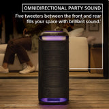 Sony SRS-XV800 X-Series Wireless Portable Bluetooth Karaoke Party Speaker IPX4 Splash-Resistant with 25 Hour-Battery, Built-in Handle and Wheels, Omnidirectional Sound, and Ambient Lights