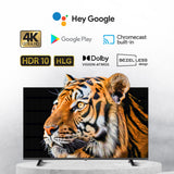 AKAI 65 Inch 4K Google TV (AL65GU-SFWS, Black) with 1+1 year warranty