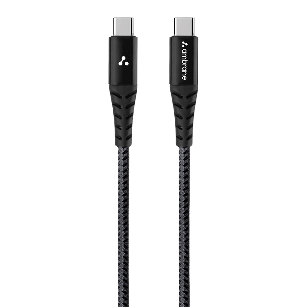 Ambrane ABCC-100 USB C-USB C Cable Black