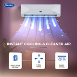 Carrier 1.5 Ton 3 Star Inverter Split Air Conditioner (19K XPERT EDGE GXI),CAI19PE3R36F0