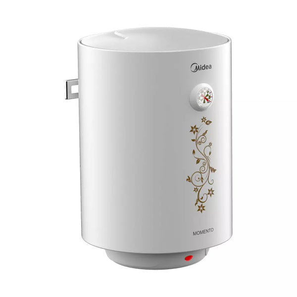 Midea Storage Water Heater,MOMENTO-25 Ltrs, Cylindrical, Vertical (open Box Like New)