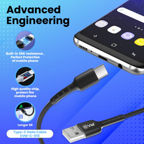 EVM C015 Data and Sync USB-C Cable