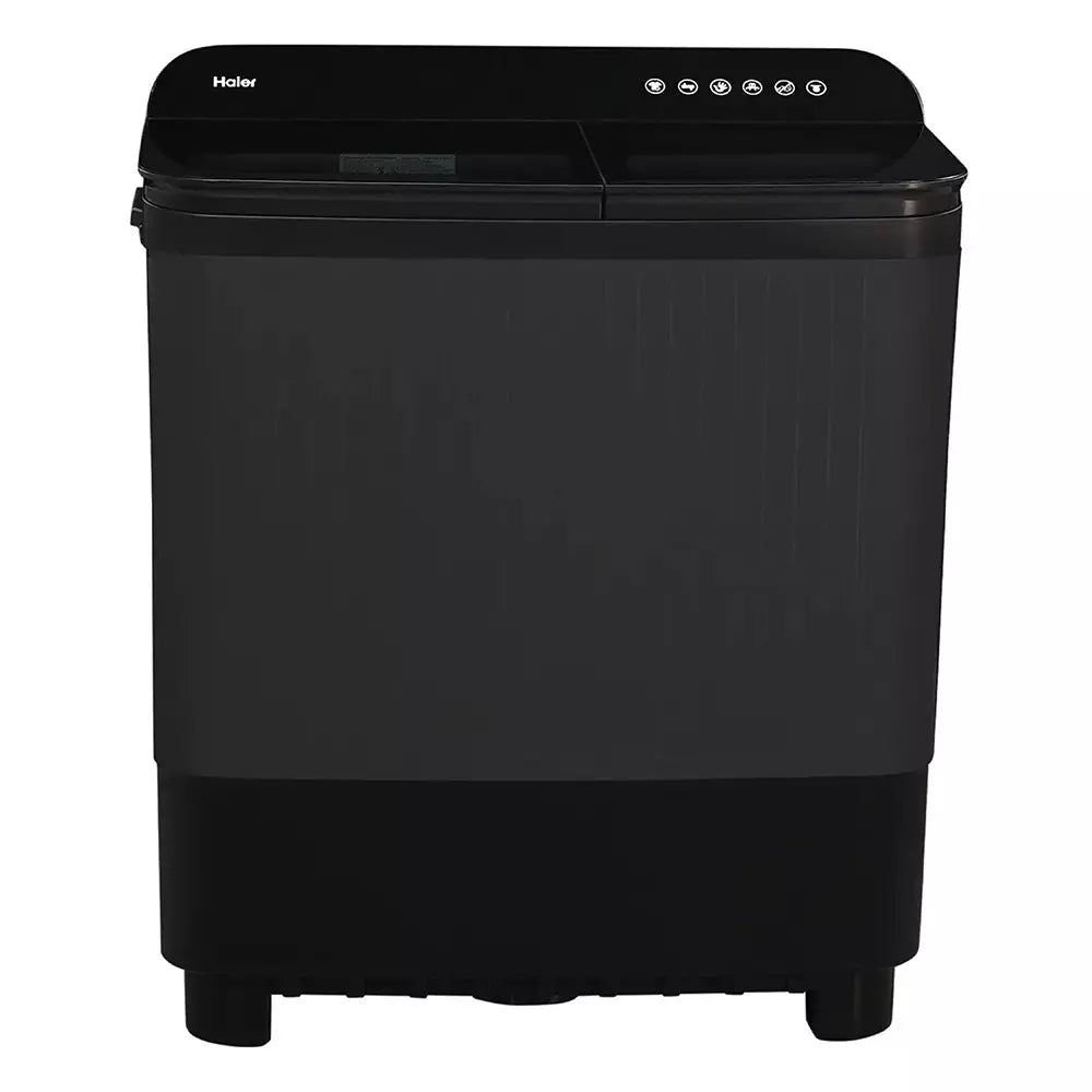 Haier 8.5Kg Semi Automatic Top Load Washing Machine, HTW85-178BKN1 ( Black )