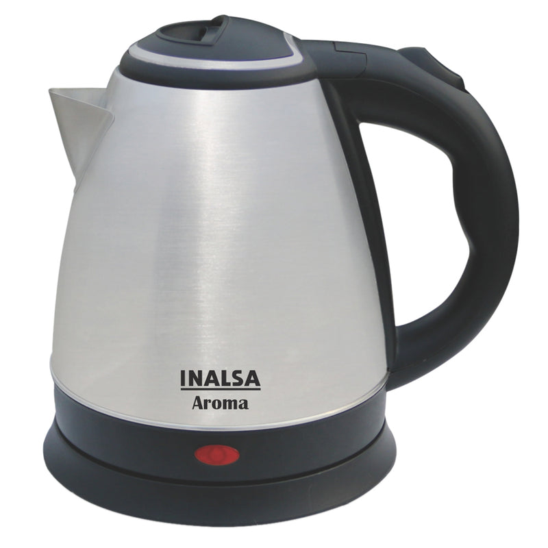 Buy Inalsa Aroma Kwik 1.5L 1350W Stainless Steel Electric Kettle 360 Degree Cordless Base Silver Online Neverowned India