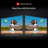 TOSHIBA 146 cm (58 inches) M450RP Series 4K Ultra HD Smart QLED TV 58M450RP (Black)