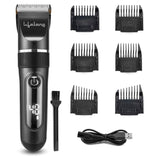 Lifelong Hair & Beard Trimmer LLPCM17 With 3hr Runtime,6 Combs (3mm - 12mm) & Digital Display (Grey)