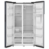 Toshiba Side By Side GR-RS682WE-PMI(06) 560L Inverter Refrigerator with Water Dispenser, Morandi Grey
