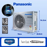 PANASONIC 1.5 TON 3 STAR SPLIT AC CS-AU18ZKYT3F/ CU-AU18ZKYT3F/2023