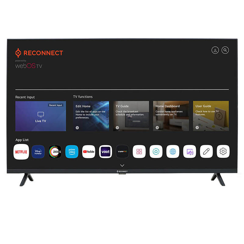 Reconnect 109 cm (43 inch) Ultra HD Smart TV, 43U4330S (3 Month Warranty By Neverowned)