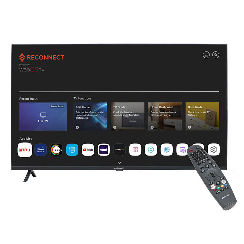 Reconnect 109 cm (43 inch) Ultra HD Smart TV, 43U4330S (3 Month Warranty By Neverowned)