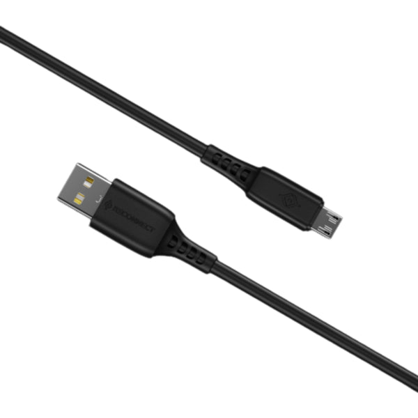 Reconnect USB A to C Braided Cable BLACK