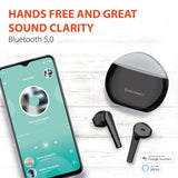 Reconnect Probuds Plus, 18 hours Playtime, Bluetooth v5.0, IPX4 Water-Resistance, Black