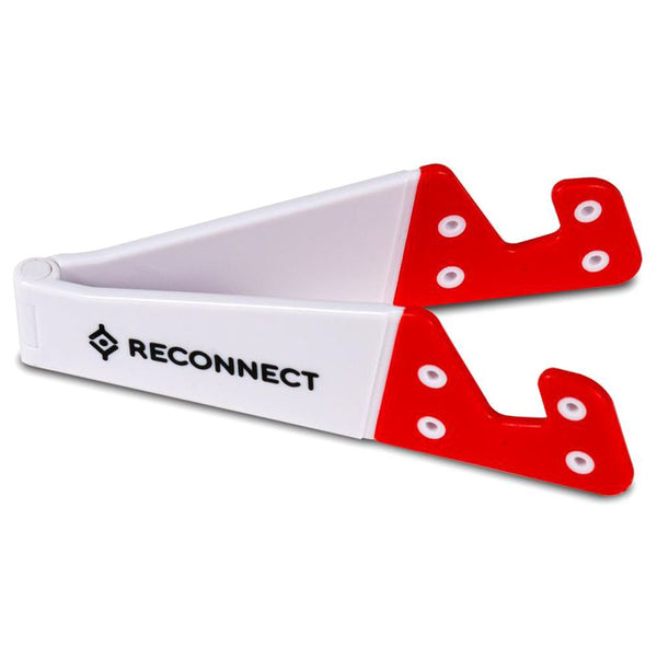 Reconnect RAVSG1001 V-Shaped Mobile Stand (White)