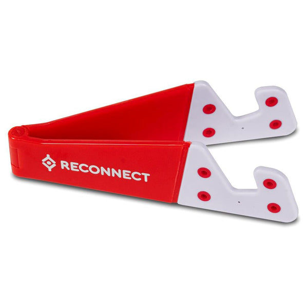 Reconnect V-Shaped Mobile Stand_Red