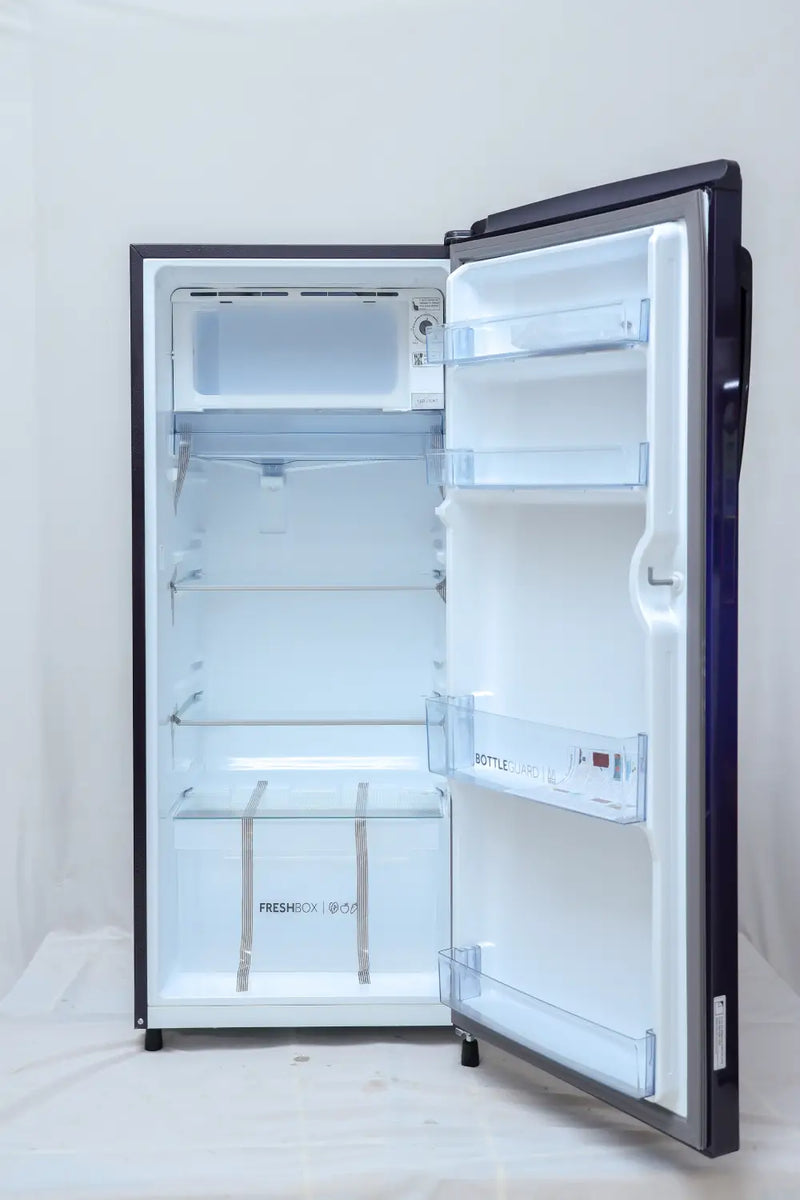 Haier HRD-2061SMN-N, 185 Ltrs 1 Star, Inverter Direct Cool Single Door Refrigerator, Marine Purple