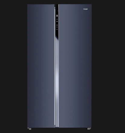 Haier Side By Side Refrigerator 602 Litres 3 Star Inverter HRS-682GKU1 Graphite Black
