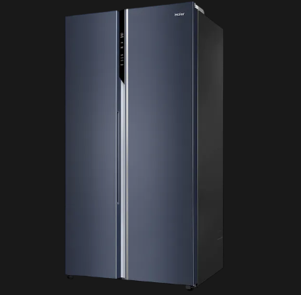 Haier Side By Side Refrigerator 602 Litres 3 Star Inverter HRS-682GKU1 Graphite Black