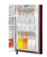 Haier 190L 1 Star Red Noisettes Finish Direct Cool Single Door Refrigerator