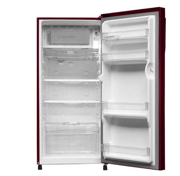 Haier 190L 1 Star Red Noisettes Finish Direct Cool Single Door Refrigerator