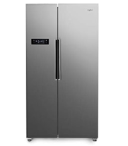 Whirlpool 570 L SBS Inverter Frost-Free Multi-Door Refrigerator (WS SBS 570 STEEL (SH), Grey)