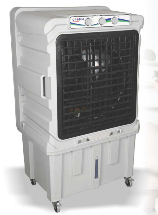 Cromm SAMURAI 165L Tank Capacity Honey Comb Pads 40Ft Air Throw Turbo Fan Hexa Cool EvaporativeTechnology