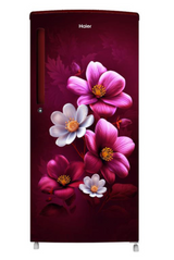 Haier 185 L 1 Star Red Anemone Single Door Refrigerator,HRD-2061SRAA-N