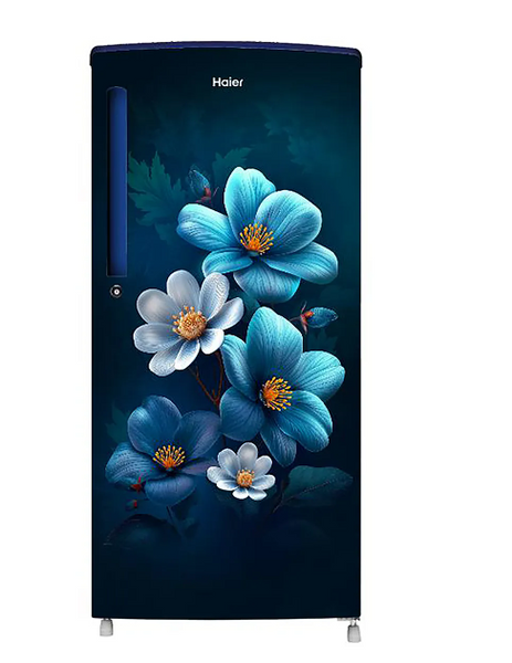 Haru① Haier 185L Single Door Refrigerator | Direct Cool, Stylish Marine