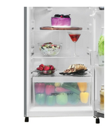 Haier 185L 1 Star Moon Silver Finish Direct Cool Single Door Refrigerator,HRD-2061SMSA-N