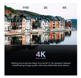 Haier 4K Ultra HD P7GT Series 127cm(50) Smart Google TV With Hands Free voice Control (50P7GT-P)