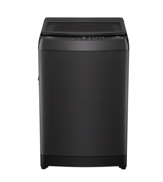 Haier 8 kg Fully Automatic Top Load Black Washing Machine Black (HWM80-310BK))