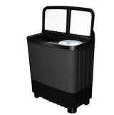 Haier 8.5Kg Semi Automatic Top Load Washing Machine,Toughened Glass HTW85-178BKN1(Black)