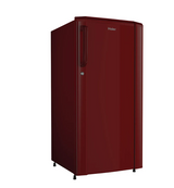 Haier 165 L Direct Cool Single Door Refrigerator 1 Star Red Mono, HRD-1851BBRA-P