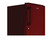 Haier 165 L Direct Cool Single Door Refrigerator 1 Star Red Mono, HRD-1851BBRA-P