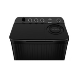 Haier 12 Kg Semi Automatic Top Load Washing Machine,HTW120-196BK ( Black )