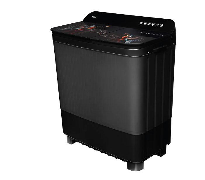Haier 9 Kg Semi Automatic Washing Machine HTW90-178FLN | Black