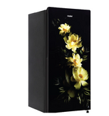 Haier 185 L Direct Cool Single Door Refrigerator 1 Star Coral Charm Glass, HRD-2061SCGA-N