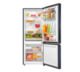 Haier 325L 2 Star HRB-3752BGK-P Graphite Black Finish Bottom Mount Frost Free Refrigerator