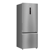 Haier 355 Litres Frost Free Bottom Mount Double Door Refrigerator | Triple Inverter | 1 Hour Icing | 2X Vegetable Box (HRB-4052BISA-P | Inox Steel)