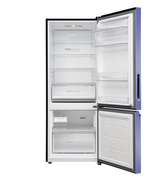 Haier 355 Litres Frost Free Bottom Mount Double Door Refrigerator | Triple Inverter | 1 Hour Icing | 2X Vegetable Box (HRB-4052BISA-P | Inox Steel)