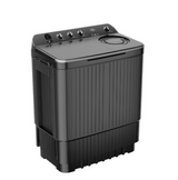 Haier 10 Kg Semi Automatic Top Load Washing Machine, HTW100-196BK ( Black )